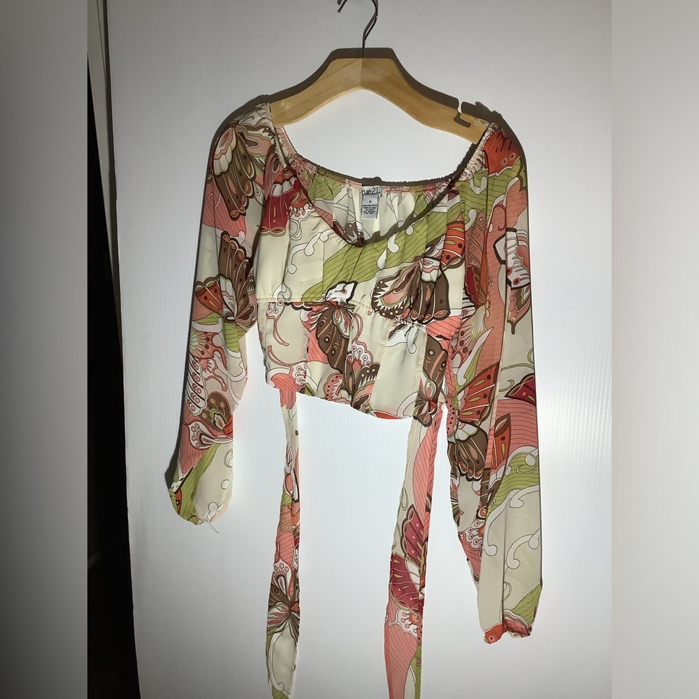 Floral Print Women's Top